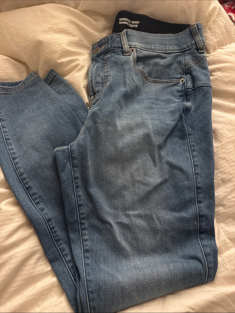 Torrid bombshell Light Wash Skinny Jeans